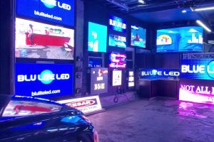 led showroom